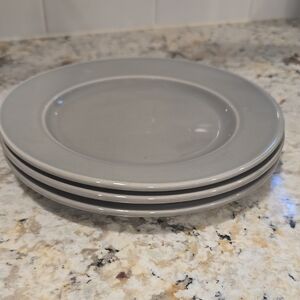 Restoration hardware Small chinese porcelain plates 8" (3)
